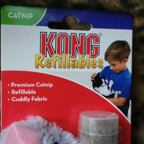 Kong Refillable Catnip Toy Mouse New! - Picture 2 of 2